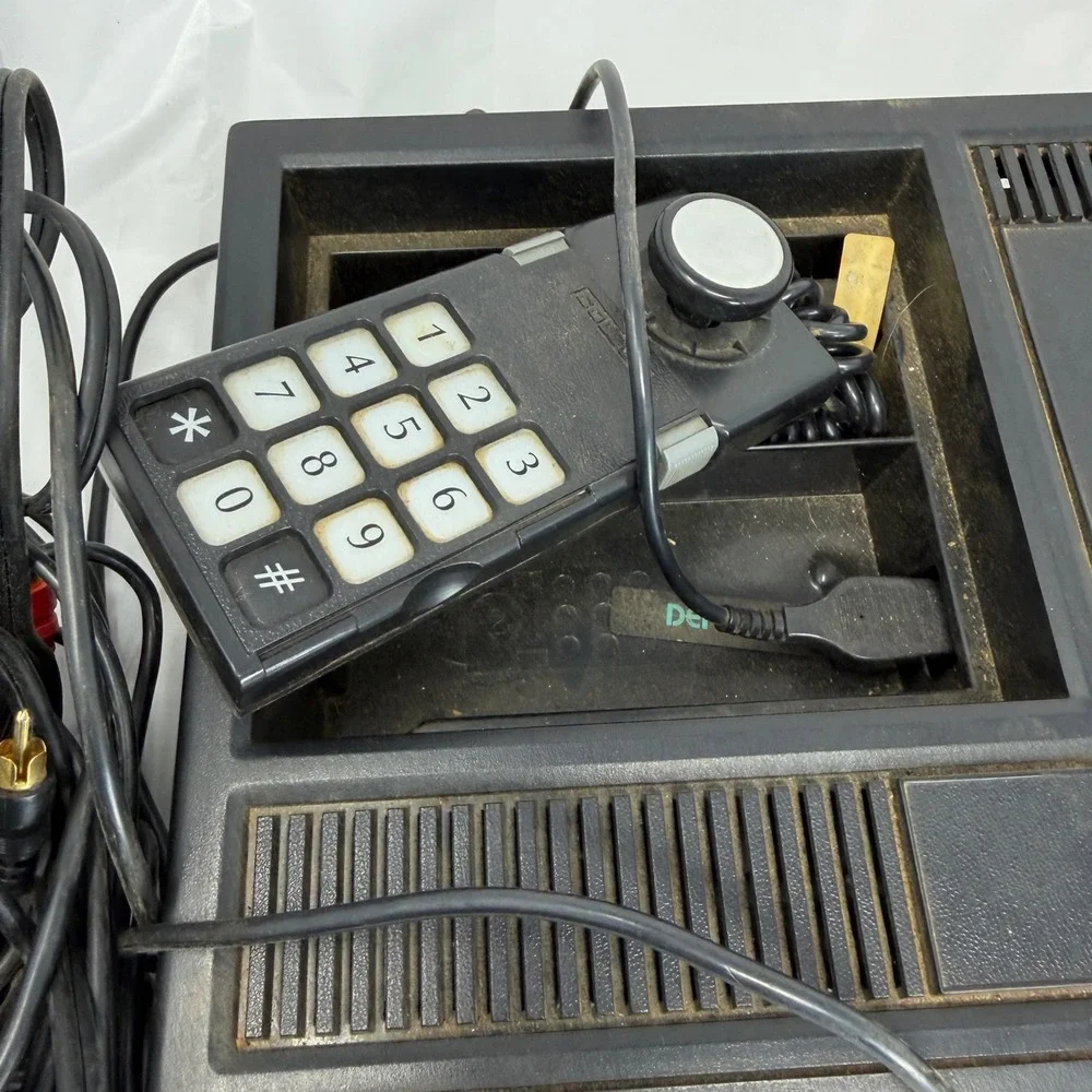 Vintage ColecoVision Console Bundle with Expansion Module 1 Wico Boss Joystick